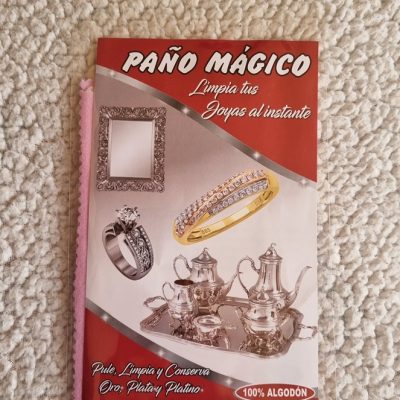 paño de limpieza de joyas